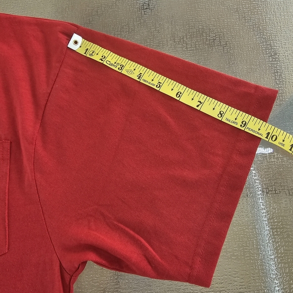 Chucky Men's Horror Graphic Pocket Tee Red XL 90s Retro Scary Movie Streetwear - Picture 11 of 12